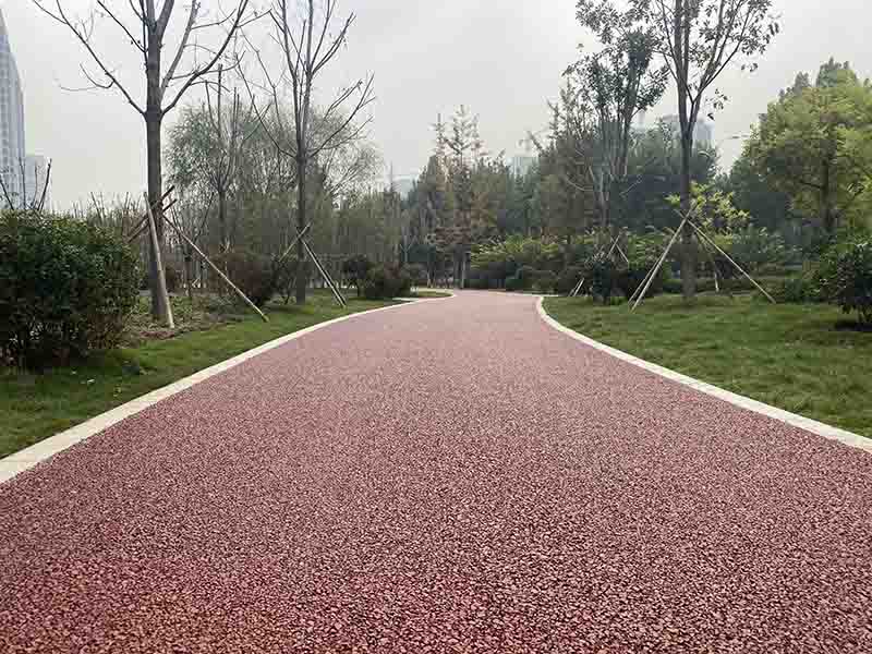 彩色透水瀝青路面