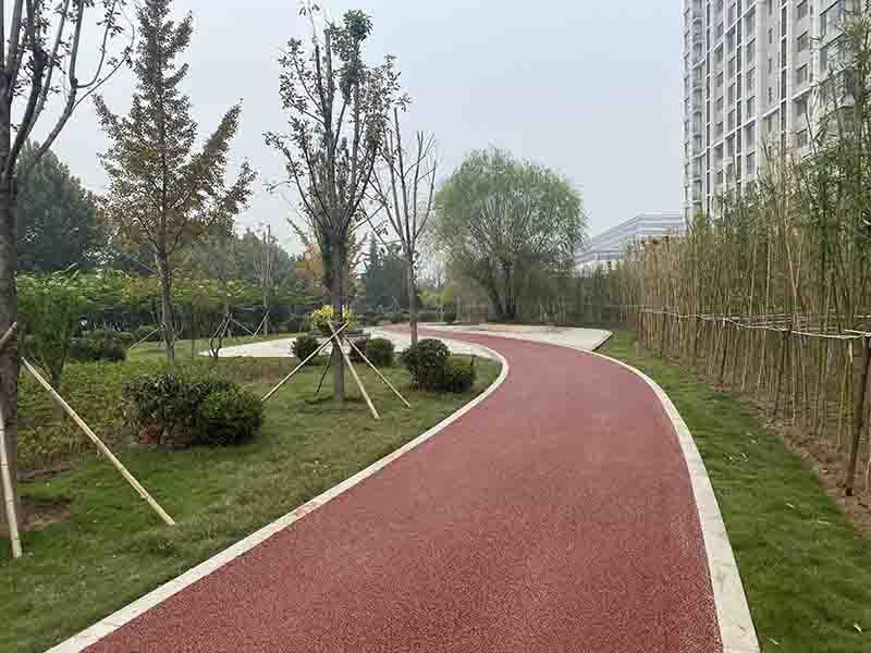 彩色透水瀝青路面